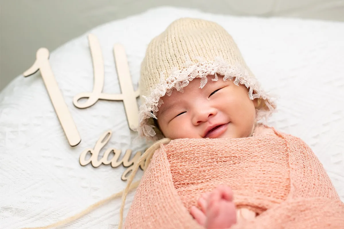 フォトメニュー 新生児(こうのとり)