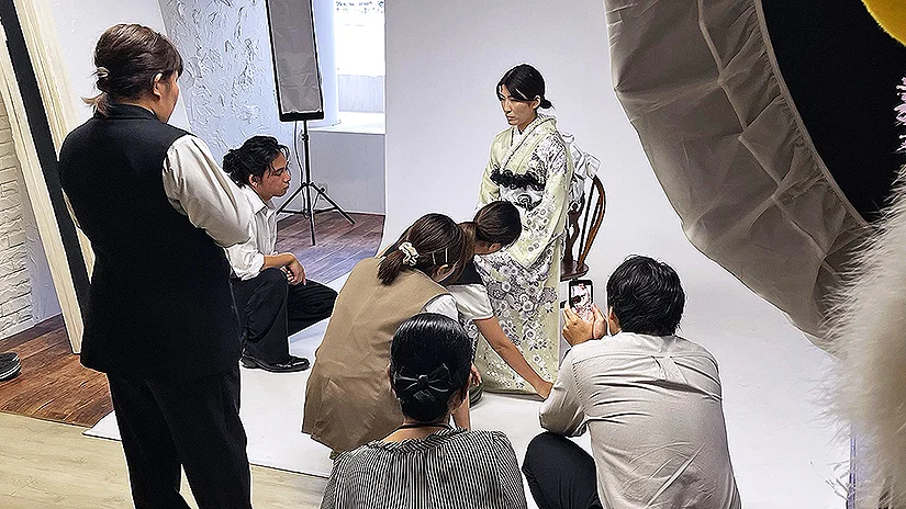 「振袖の美しさを引き出すために。」〜着付け勉強会＆ポーズ研究〜