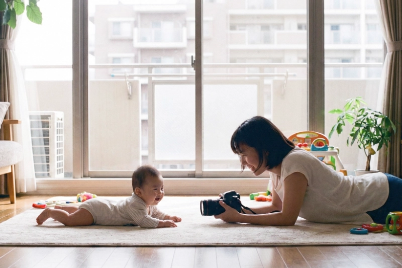 おうちで赤ちゃんをかわいく撮るコツ、教えちゃう