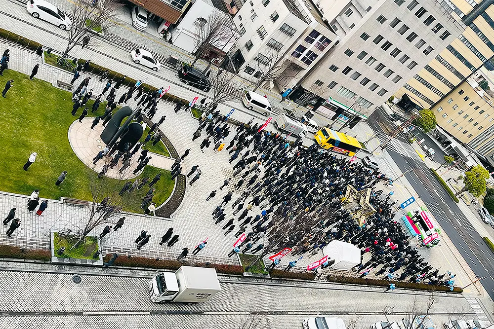 「期日前投票に行ってきたよ。」