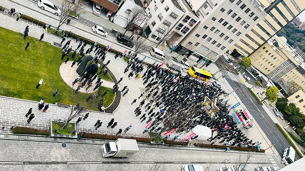 「期日前投票に行ってきたよ。」